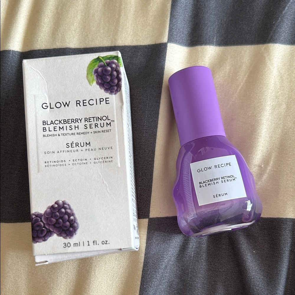 Glow Recipe Purple Serum with Blackberry Retinol